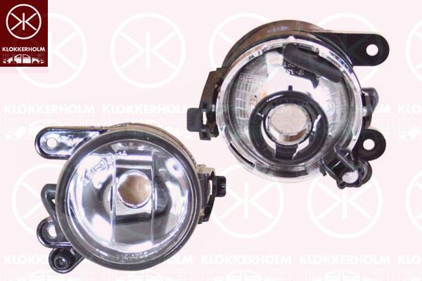 Front Fog Light, HB4, without bulb holder, Left Front, 1K0 941 699C (VW)