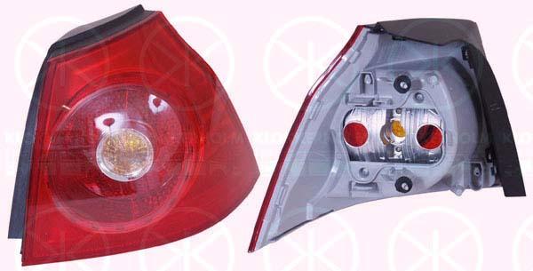 Tail Light Assembly, without bulb holder, Right, Outer section, 1K6 945 096N (VW), 1K6 945 096AA (VW), 1K6 945 096G (VW), 1K6945096Q (VW)