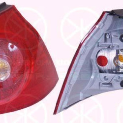 Tail Light Assembly, without bulb holder, Right, Outer section, 1K6 945 096N (VW), 1K6 945 096AA (VW), 1K6 945 096G (VW), 1K6945096Q (VW)