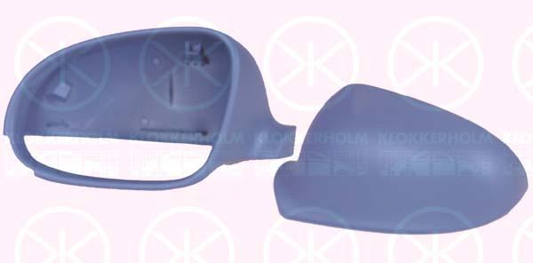 Housing, exterior mirror, w/primer, Right, 1K0 857 538 GRU (VW)