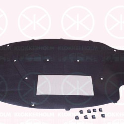 Engine Compartment Noise Insulation, Centre Section, Fitting Position: Bonnet, 1K0 863 831 D (VW)