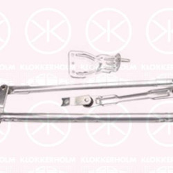 Wiper Linkage, Front, Set, for left-hand drive vehicles, 1K1955601 (VW), 1K1955601A (VW), 1K1955601A (AUDI), 1K1955623A (VW), 5K1 955 601 (AUDI), 5K1955601 (VW)