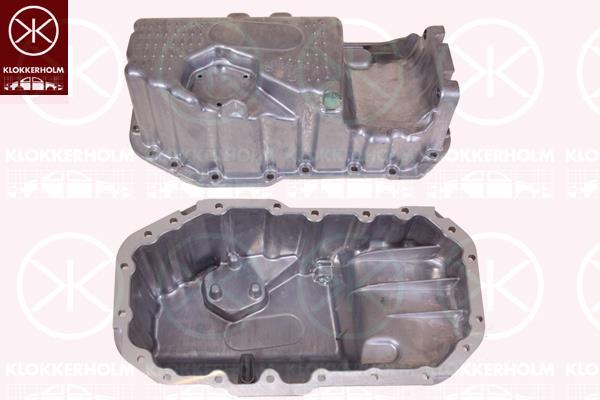 Oil Sump, Aluminium, 03C 103 601SA (VW), 03C 103 601SA (SKODA), 03C 103 601SA (AUDI), 03C103601SA (SEAT)