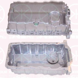 Oil Sump, Aluminium, without bore for oil level sensor, 06A 103 601AQ (VW), 06A 103 601AQ (AUDI), 06A103601AJ (VW), 06A103601AJ (SKODA), 06A103601AJ (SEAT), 06A103601AJ (AUDI), 06A103601AQ (SKODA), 06A103601AQ (SEAT), 06A103601AR (SKODA), 06A103601AR (VW), 06A103601AR (SEAT), 06A103603R (VW), 06A103601AR (AUDI), 06A103603R (SKODA), 06A103603R (SEAT), 06A103603R (AUDI)