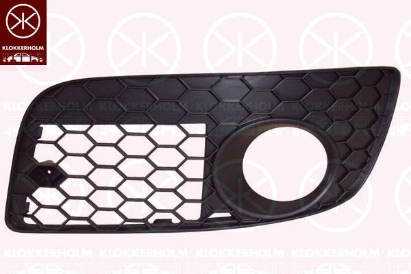 Ventilation Grilles, bumper, GTI, Right Front, 1K0 853 666P (VW), 1K0 854 666D (VW)