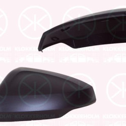 Housing, exterior mirror, Left, black, 2G0857537 9B9 (VW), 2G08575379B9 (VW)