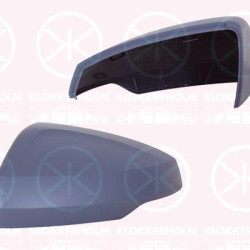 Housing, exterior mirror, w/primer, Left, 2G0857537A GRU (VW), 2G0857537AGRU (VW)