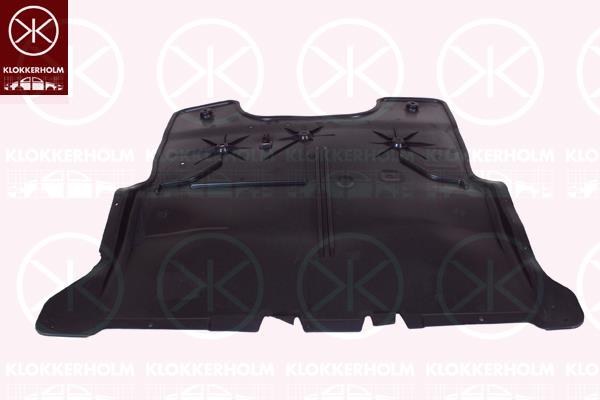 Engine Cover, Lower Section, 2Q0 825 236 E (VW), 2Q0 825 236 G (VW)