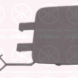 Flap, tow hook, Rear, 2G6807441GRU (VW)