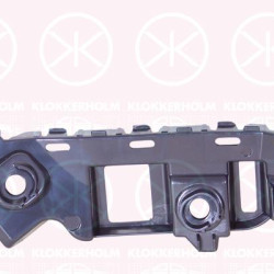 Mounting Bracket, bumper, Left Rear, Outer section, 2G6807393B (VW)