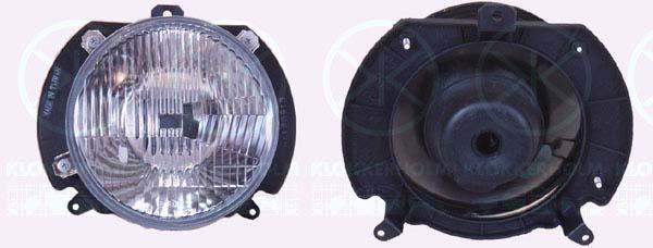 Headlight, H4, Depo, Left, Right, Illuminance [lx]: 12.5, 861 941 039A (VW), 861941753A (VW)