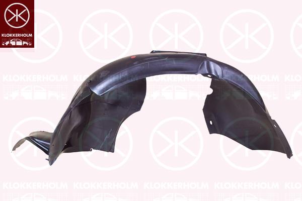 Liner, wheelhouse, Plastic, Left Front, 5C6 805 911 (VW)