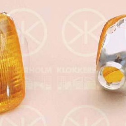 Direction Indicator, without bulb holder, yellow, Left, 867 953 049C (VW)