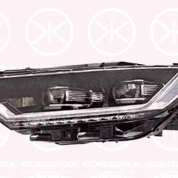 VW Arteon Priekinis žibintas, Right, Illuminance [lx]: 17.5, LED, for vehicles with adaptive high beam regulation, with motor for headlamp levelling, Valeo, 3G1 941 114 (VW), 3G1 941 114A (VW)