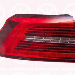 VW Arteon Galinis žibintas, Right, Trim Level: HIGHLINE, Outer section, LED, with bulb holder, AL, 3G5 945 208 (VW), 3G5 945 208B (VW), 3G5 945 208C (VW), 3G5945208E (VW)