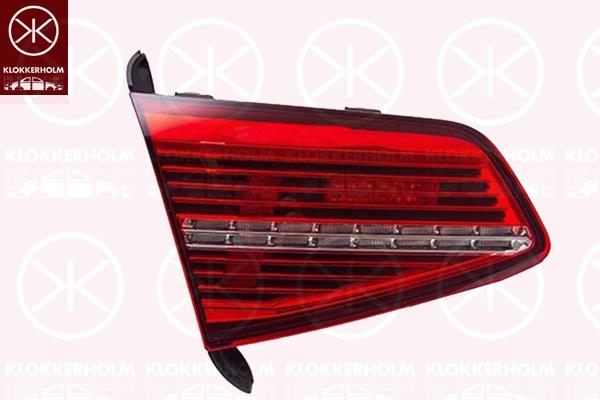 VW Arteon Galinis žibintas, Left, Trim Level: HIGHLINE, Inner Section, LED, with bulb holder, AL, 3G5 945 307D (VW), 3G5 945 307J (VW), 3G5945307 (VW)