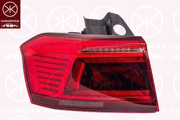 VW Arteon Galinis žibintas, Left, Outer section, LED, Light Function: with dynamic indicator light, AL, 3G9945207H (VW), 3G9945207N (VW)