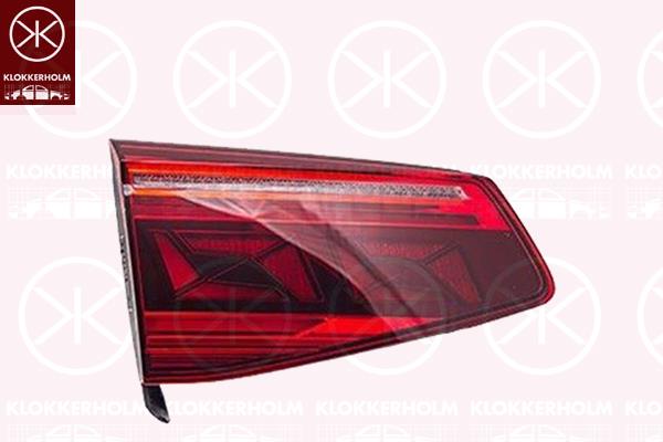 VW Arteon Galinis žibintas, Left, Inner Section, LED, Light Function: with dynamic indicator light, AL, 3G9945307H (VW), 3G9945307M (VW)