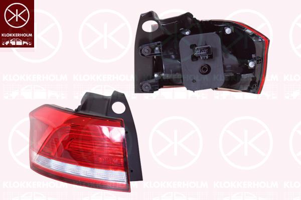 VW Arteon Galinis žibintas, Right, Outer section, LED, with bulb holder, 3G9 945 096A (VW), 3G9945096A (VW), 3G9945096B (VW), 3G9945096D (VW)