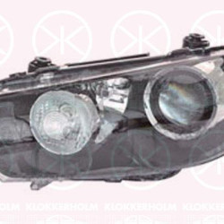 Headlight, without control unit for Xenon, with cornering light, Bi-Xenon, with motor for headlamp levelling, Valeo, Right, Illuminance [lx]: 20, 1K8 941 754B (VW), 1K8941754F (VW)