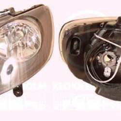 Headlight, Right, Illuminance [lx]: 17.5, H7, H15, with motor for headlamp levelling, Depo, 5M1 941 006B (VW), 5M1 941 006C (VW), 5M1941006D (VW)