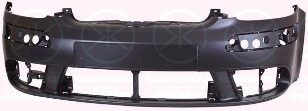 Bumper, w/primer, Front, 5M0 807 217 GRU (VW), 5M0 807 217E GRU (VW)