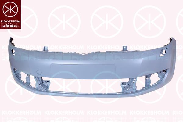 Bumper, w/primer, Front, 5M0 807 217 AD GRU (VW), 5M0807217N (VW)