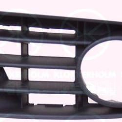 Ventilation Grilles, bumper, Left Front, with hole(s) for fog lights, 5M0 853 665C 9B9 (VW)