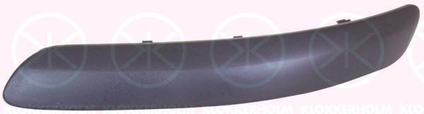 Trim/Protection Strip, bumper, black, Left Front, 5M0 807 655 9B9 (VW)