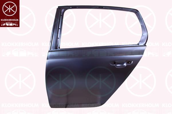 Door, body, 4/5-drs, Full Body Section, Left Rear, 5K6 833 055 K (VW)