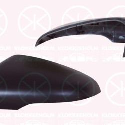 Housing, exterior mirror, black, Left, Upper section, 5K0 857 537A (VW), 5K0857537A9B9 (VW), 6R0 857 537A (VW), 6R0 857 537A 9B9 (VW)