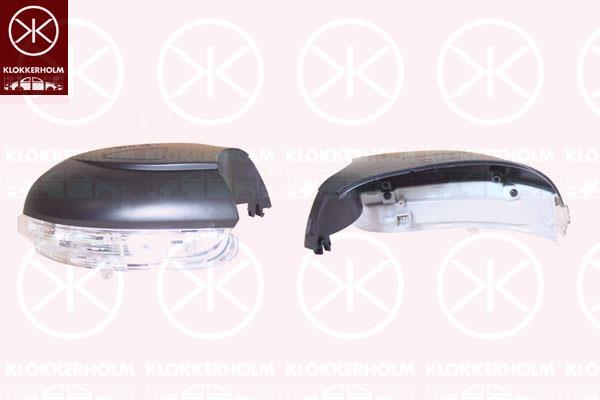 Housing, exterior mirror, with indicator, Left, Lower Section, 5K0 949 101 (VW), 5K0949101 (SKODA)