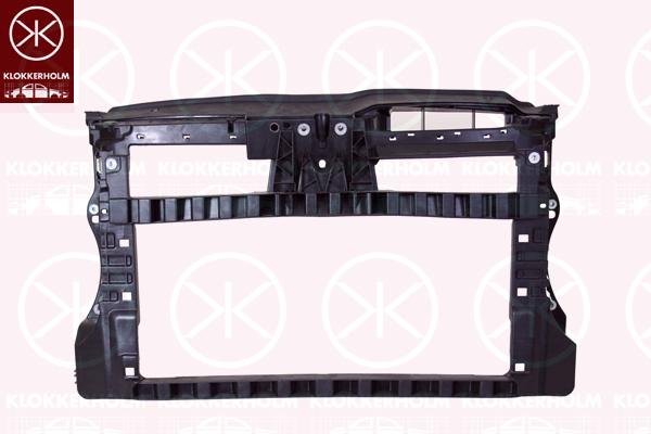 Radiator Support, Plastic, Full Body Section, 1K9 805 588 (VW), 5K0 805 588 D (VW), 5K0 805 588 E (VW)