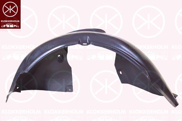 Liner, wheelhouse, Plastic, Left Front, 5K0 805 977 (VW)