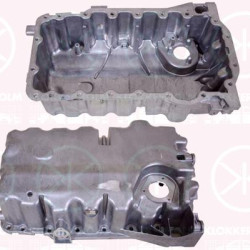 Oil Sump, Aluminium, with bore for oil-level sensor, 06F 103 601B (VW), 06F 103 601J (VW), 06F 103 601L (VW), 06F 103 601L (AUDI), 06F103601B (VW), 06F103601B (SKODA), 06F103601B (AUDI), 06F103601BA (VW), 06F103601BA (SKODA), 06F103601BA (AUDI), 06F103601J (SKODA), 06F103601J (AUDI), 06F103601L (SKODA), 06F103601M (VW), 06F103601M (SKODA), 06F103601M (AUDI)