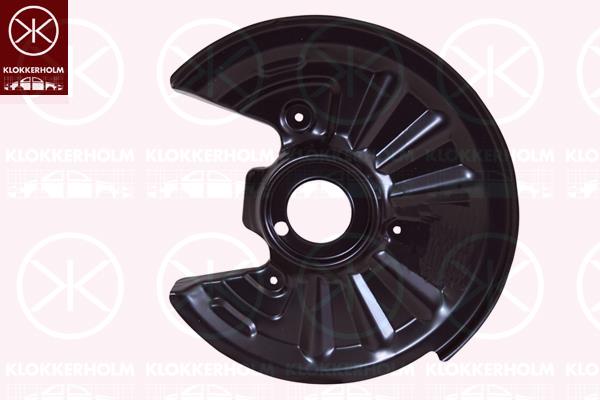 Splash Guard, brake disc, Rear Axle Left, for brake disc diameter [mm]: 310, 1K0 615 611AJ (VW), 1K0615611AJ (VW), 1K0615611AJ (SKODA), 1K0615611AJ (SEAT)