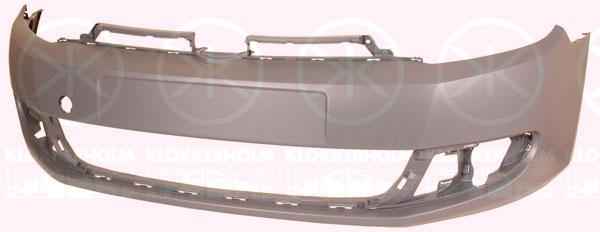 Bumper, Front, not for trim level: GTD,GTI,R-LINE, w/primer, 5K0 807 079 GRU (VW), 5K0 807 079 gru (VW), 5K0 807 217BLGRU (VW)