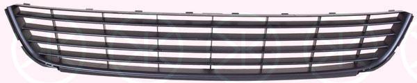 Ventilation Grilles, bumper, Front, black, Centre Section, not for trim level: GTD,GTI, 5K0 853 677A 9B9 (VW)