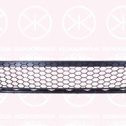 Ventilation Grilles, bumper, GTD, GTI, Front, black, Centre Section, 5K0 853 677C 9B9 (VW)