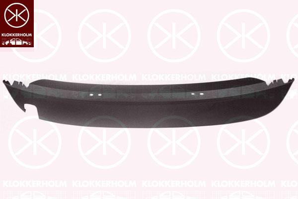 Spoiler, Rear, black, 5K6 807 521K 9B9 (VW)