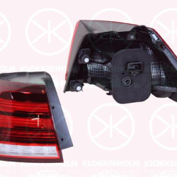 Tail Light Assembly, Left, Outer section, LED, with bulb holder, Valeo, 5G0 945 095Q (VW), 5G0945095Q (VW)