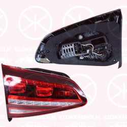 Tail Light Assembly, Left, Inner Section, LED, AL, 5G0 945 307F (VW)