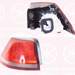 Tail Light Assembly, Left, Outer section, LED, with bulb holder, Valeo, 5G9 945 095 (VW), 5G9 945 095C (VW), 5G9945095H (VW)