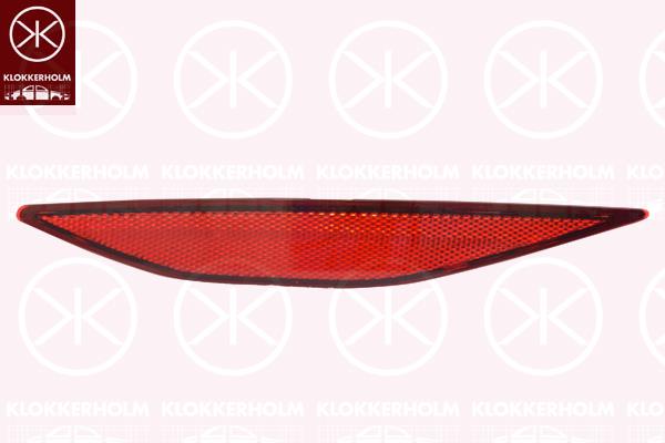 Reflector, Right Rear, red, not for trim level: R-LINE, 5G0 945 106 (VW), 5G0 945 106 (SKODA), 5G0 945 106 (AUDI)