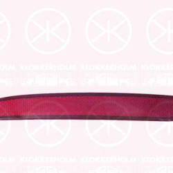 Reflector, Right Rear, Model Year from: 2018, red, not for trim level: R-LINE, 5G0945106C (VW), 5G0945106C (SKODA), 5G0945106C (AUDI)