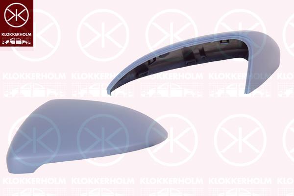 Housing, exterior mirror, Left, w/primer, 5G0857537EGRU (VW), 510857537AGRU (VW), 5G0857537CGRU (VW), 5G0857537EGRU-CAP (VW)