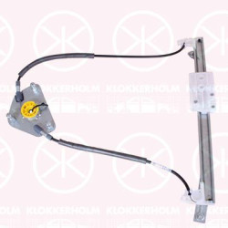 Window Regulator, without electric motor, Electric, Left Rear, 5G4 839 461B (VW), 5G4 839 461C (VW)