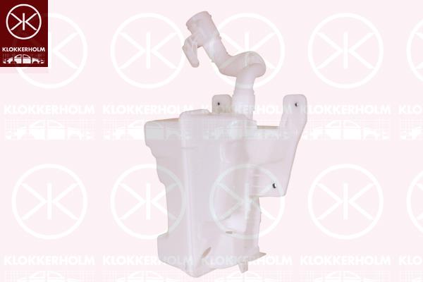 Washer Fluid Reservoir, window cleaning, for vehicles with headlamp cleaning system, for vehicles with headlamp cleaning system, 1K5955651 (VW), 5G0 955 453H (VW), 5G0 955 453M (VW), 5G0 955 453R (VW), 5G0 955 453T (VW), 5G0955453AB (VW)