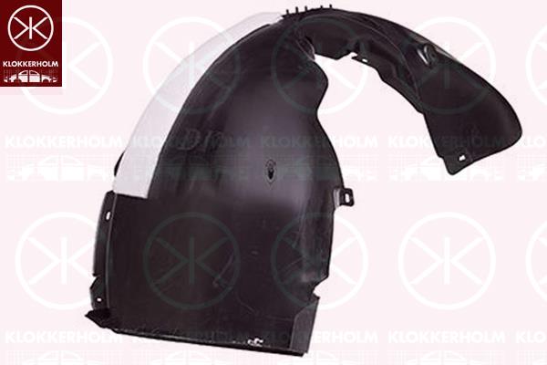 Liner, wheelhouse, Plastic, Left Front, Rear Section, with isolation tape, 5G0 805 969 P (VW), 5G0805969 (VW), 5G0805969A (VW), 5G0805969C (VW), 5G0805969F (VW), 5G0805969G (VW), 5G0805969J (VW), 5G0805977 (VW), 5G0805977A (VW)