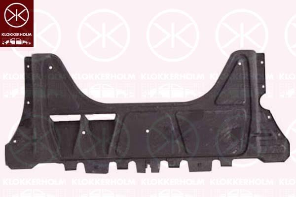 Engine Cover, Lower, Front Section, 3Q0825235A (VW), 3Q0825235A (AUDI), 5Q0 825 235A (VW), 5Q0 825 235A (AUDI), 5Q0825235A (SKODA), 5Q0825235A (SEAT), 5Q0825235C (VW), 5Q0825235C (AUDI)